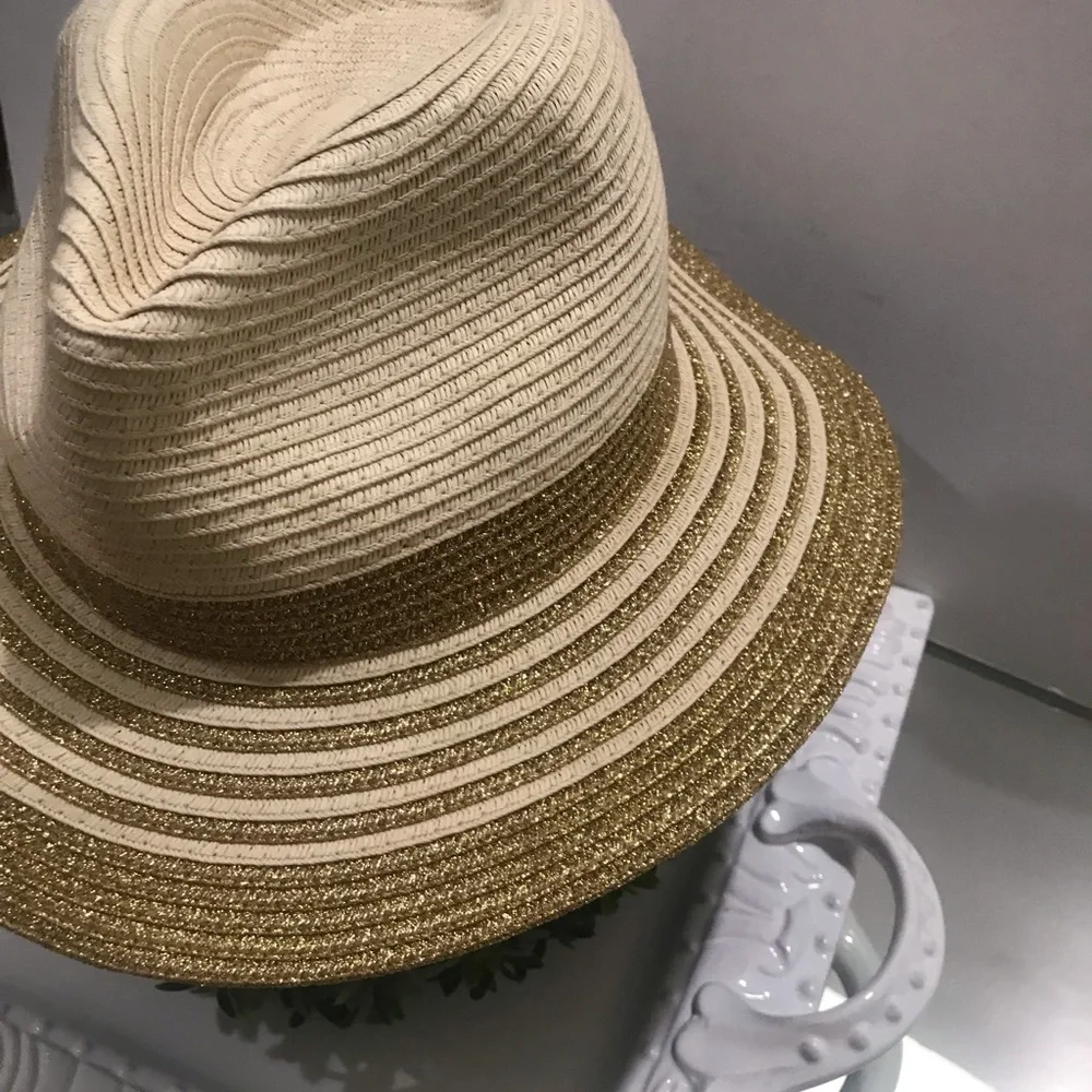 C&C California Gold straw hat NWT